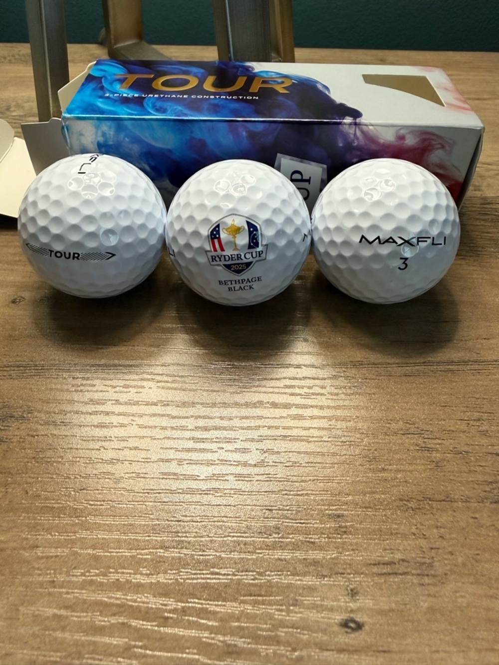 2025 Ryder Cup Golf Balls
